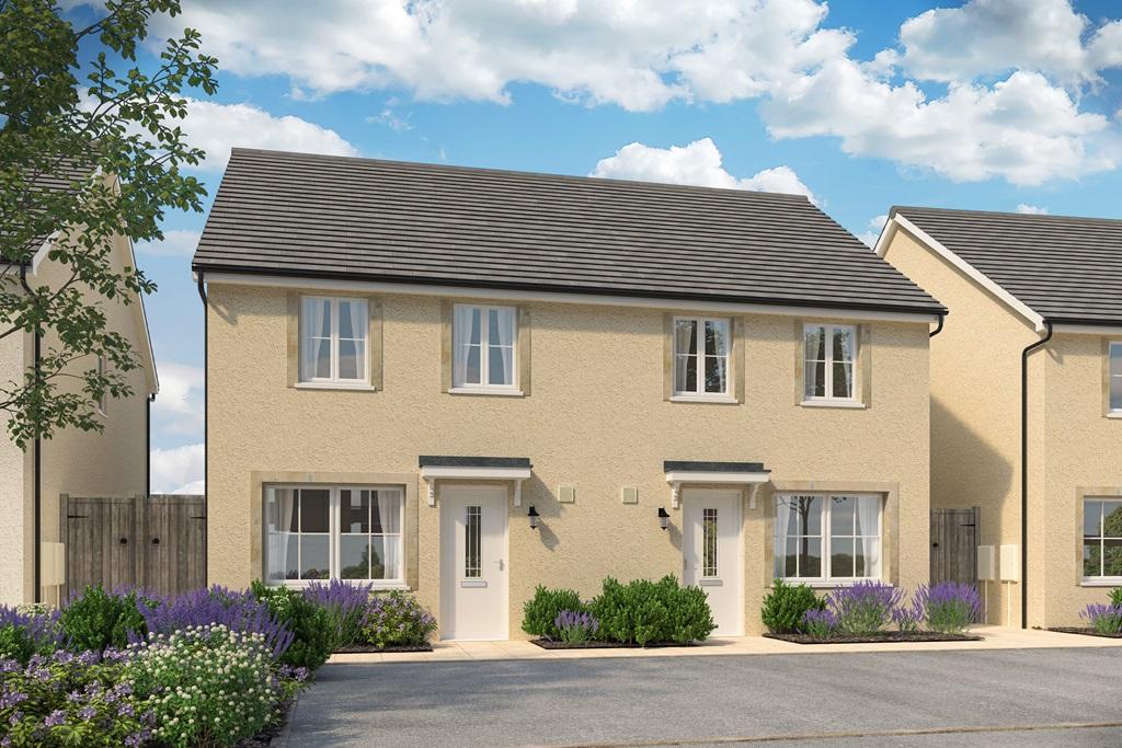 Maidstone at Barratt Homes Treledan... 3 bed semidetached house £279,995