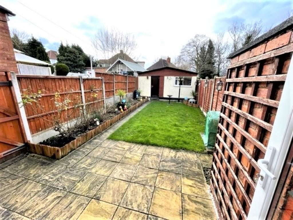 Rear garden