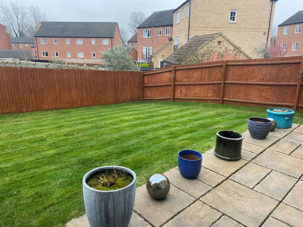 Rear garden