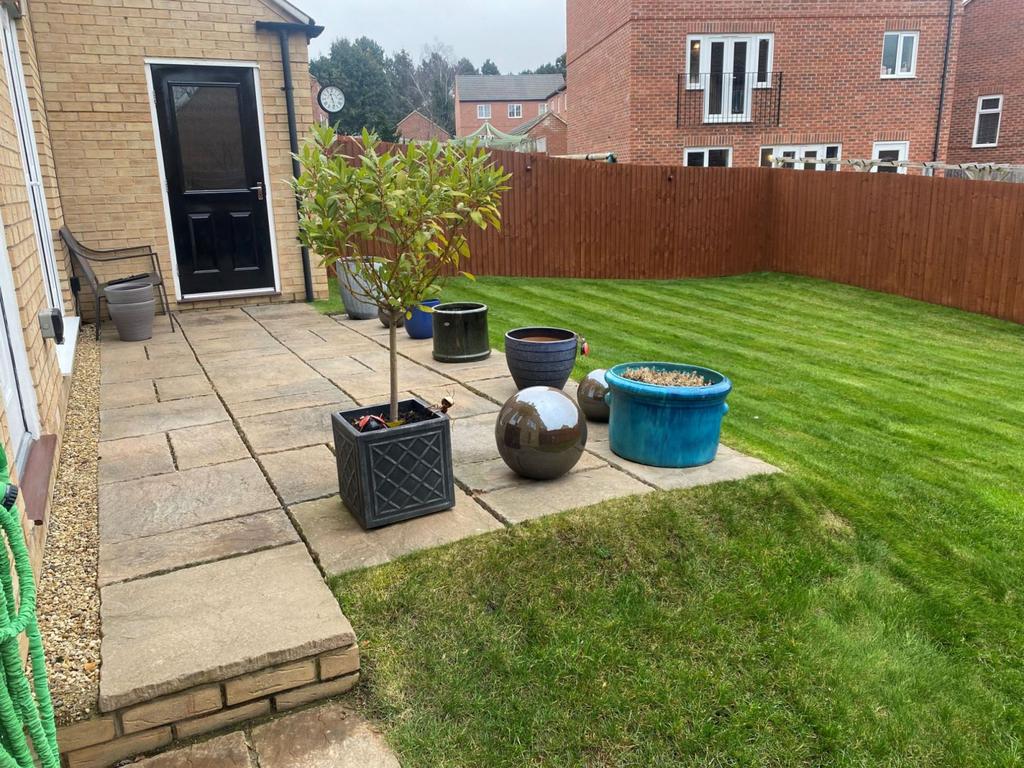 Rear garden