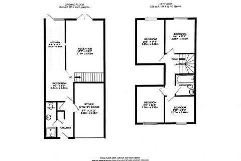 4 bedroom terraced house to rent, Hunters Way Croydon CR0