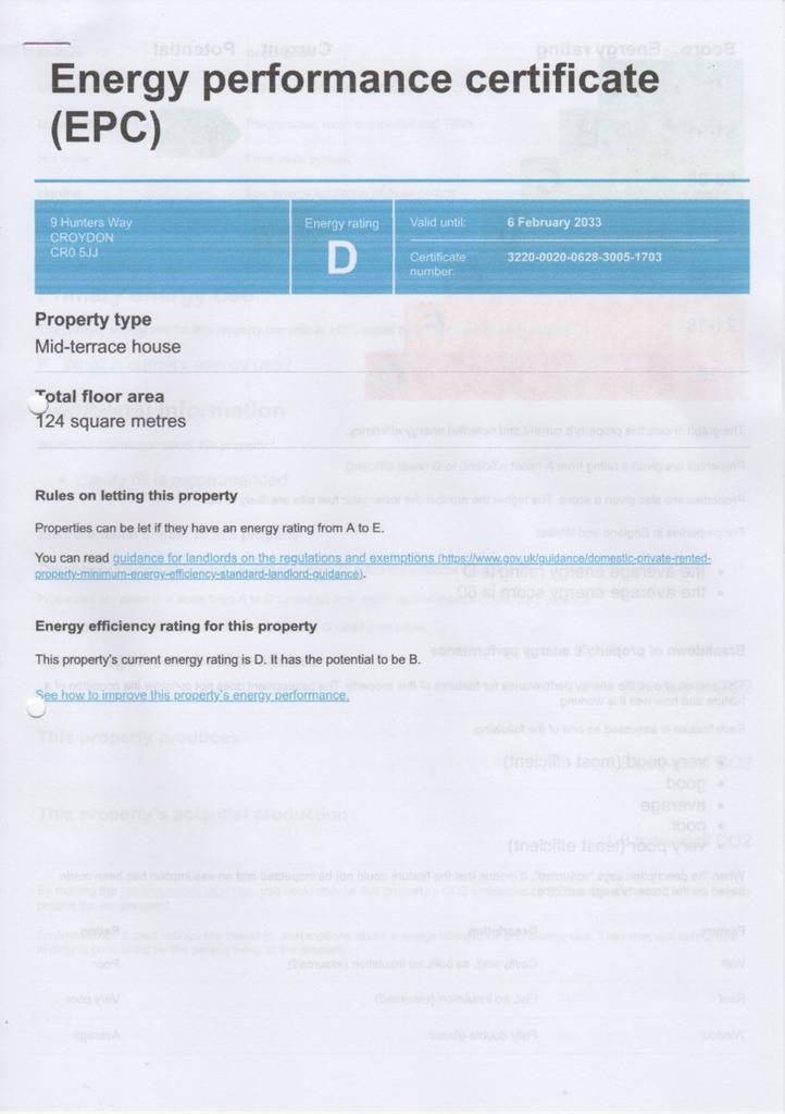 Energy Performance Certificate