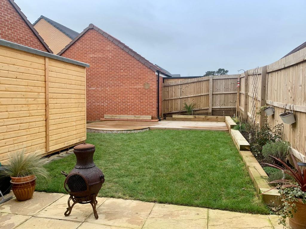 Rear garden