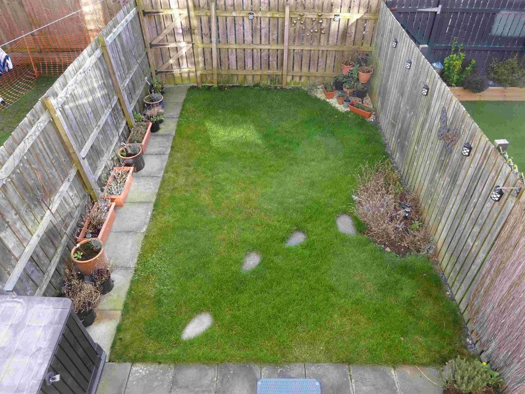 Rear garden