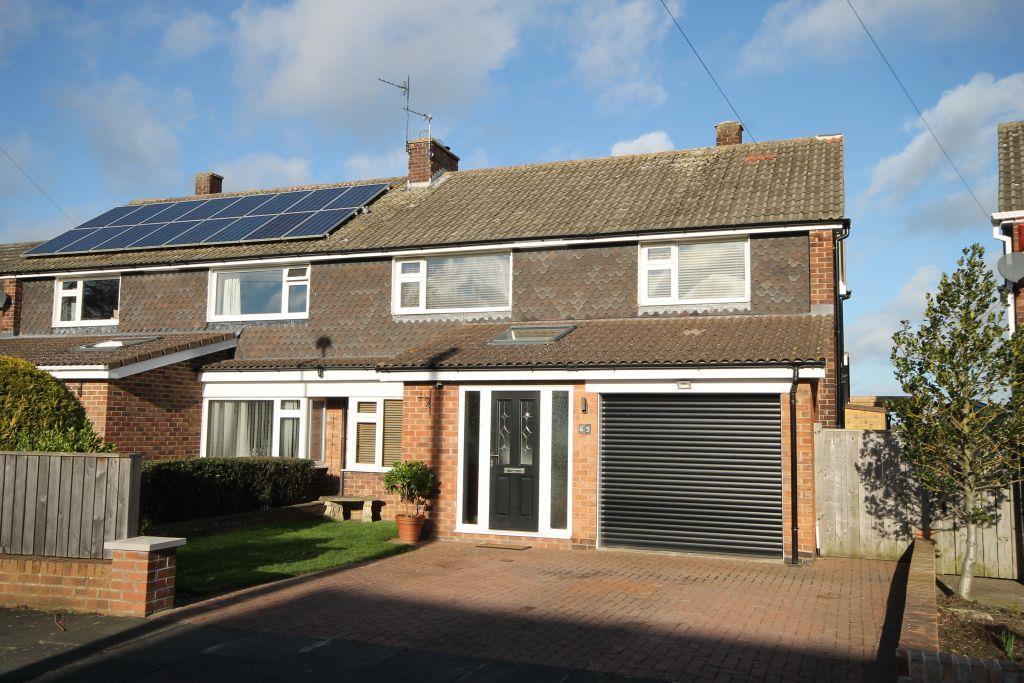 Ridgely Drive, Ponteland, Newcastle... 4 bed semidetached house £430,000