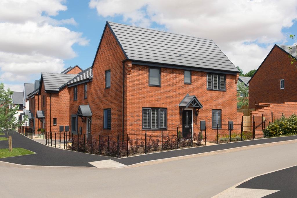 Exterior view of our  3 bed Moresby home at Rose Meadow, Telford