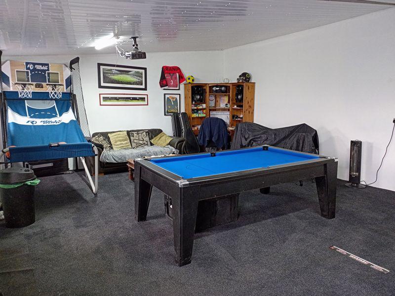 Inside "Man Cave"
