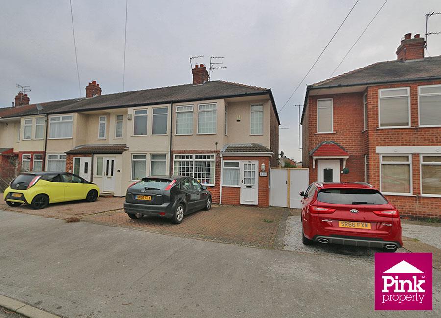 Kirklands Road, Hull HU5 3 bed end of terrace house £135,000