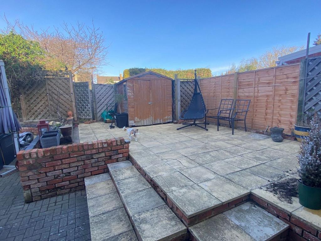 Rear garden