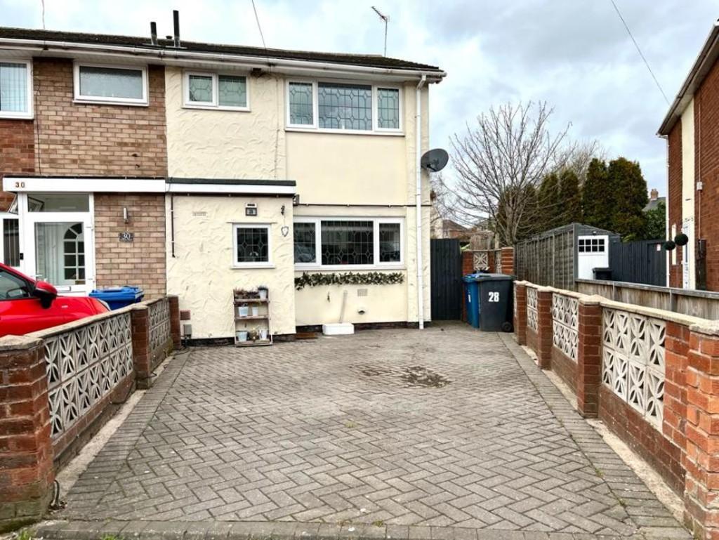Newgate Street, Burntwood 3 bed end of terrace house £175,000