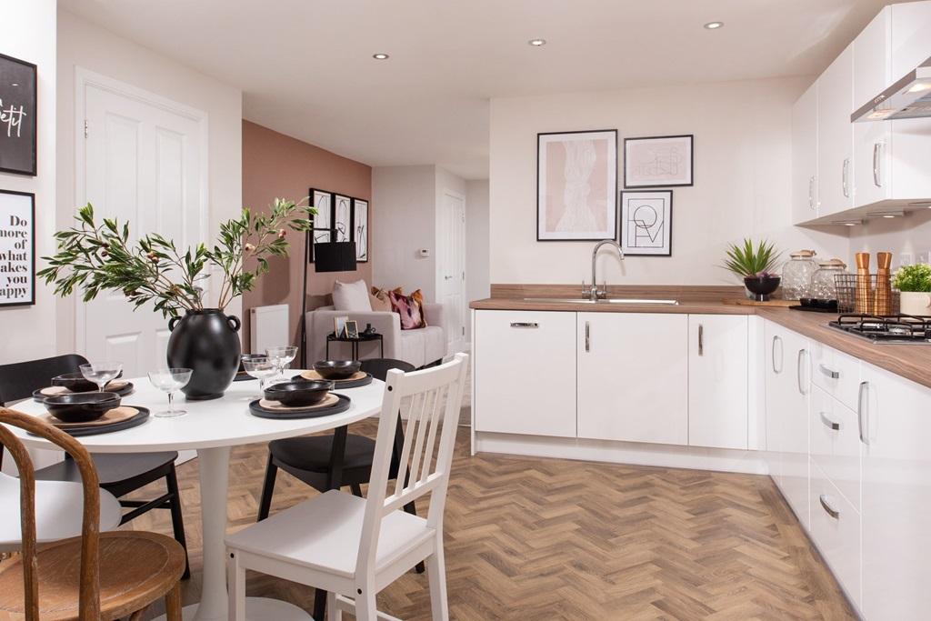 Kitchen/diner inside The Hesketh