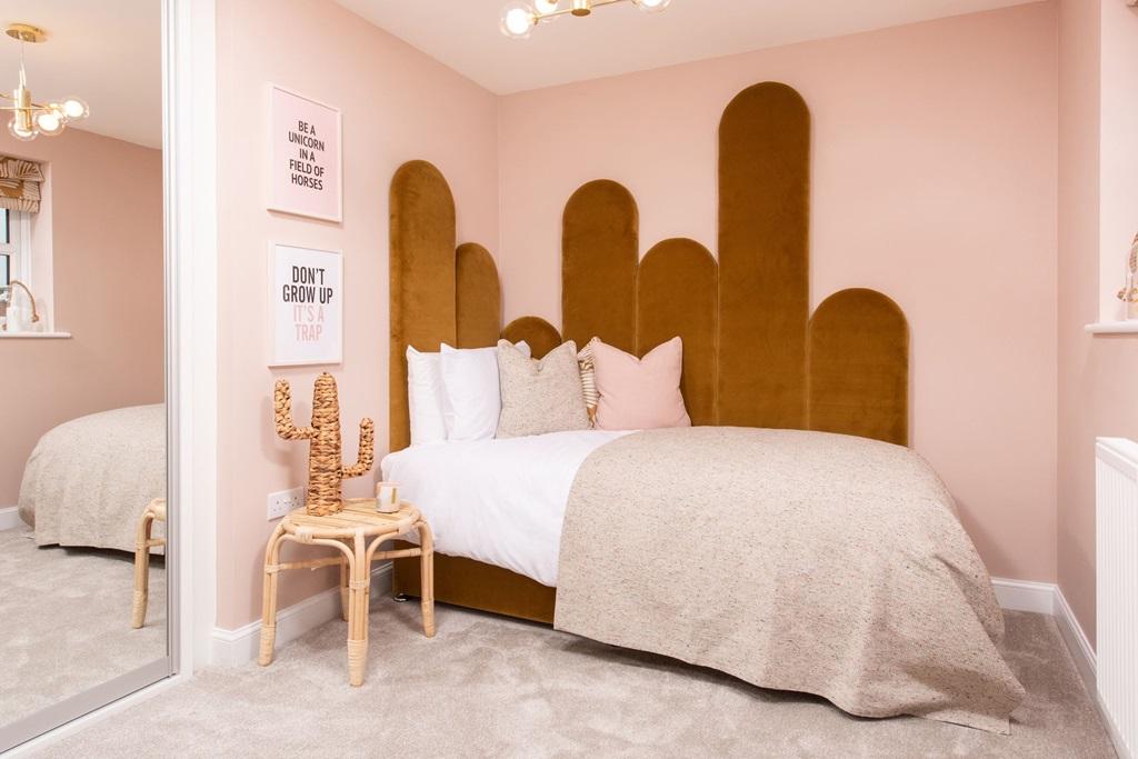 Bedroom inside The Hesketh