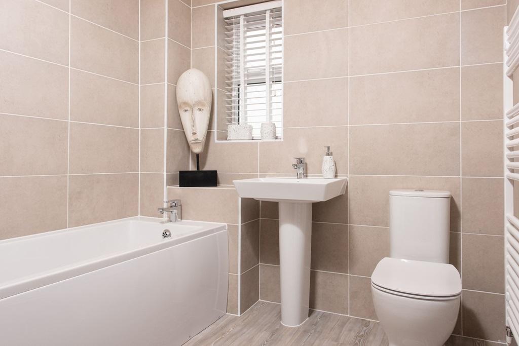 Bathroom inside The Hesketh