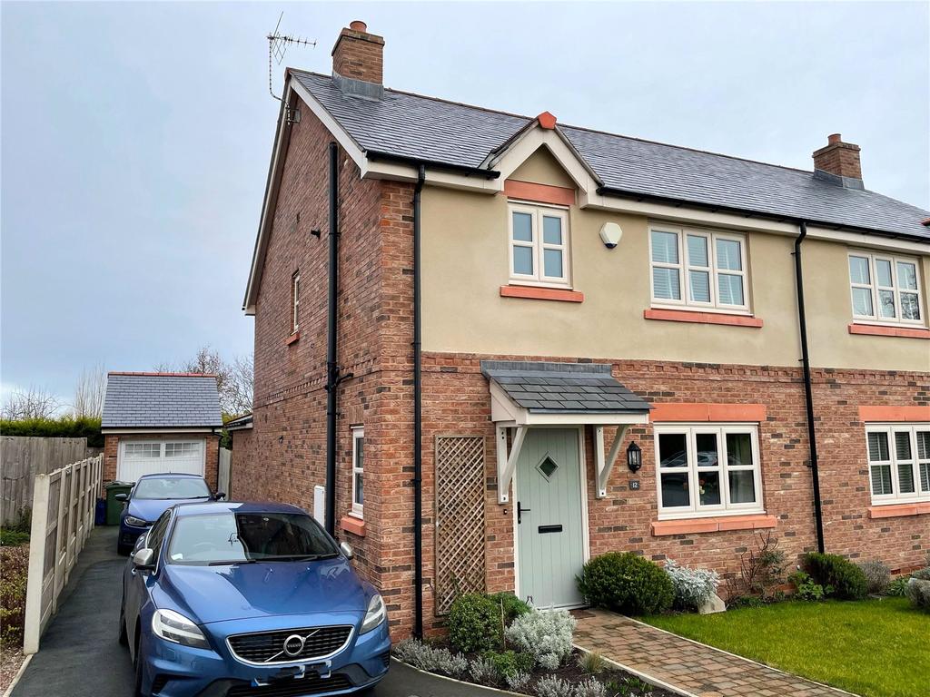 Rosemary Gardens, Burton, Rossett, Ll12 3 Bed Semi-detached House For 