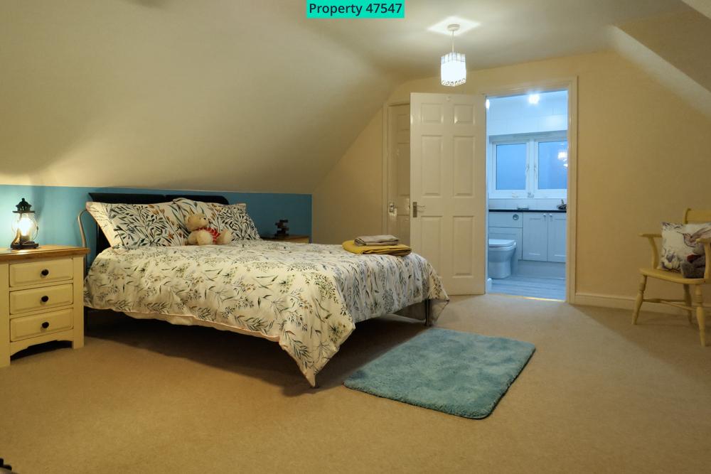 Master Bedroom One with ensuite bathroom