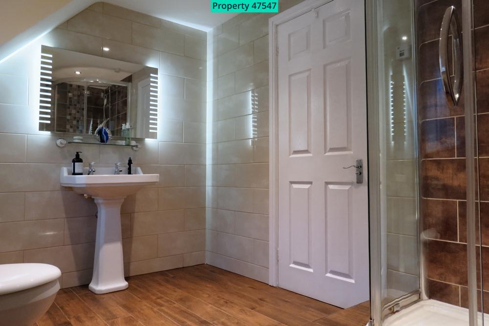 Main Upstairs Shower Room / WC