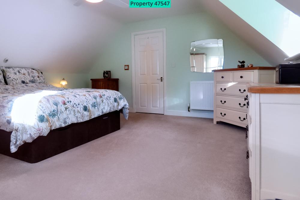 Bedroom Three with view of Garden