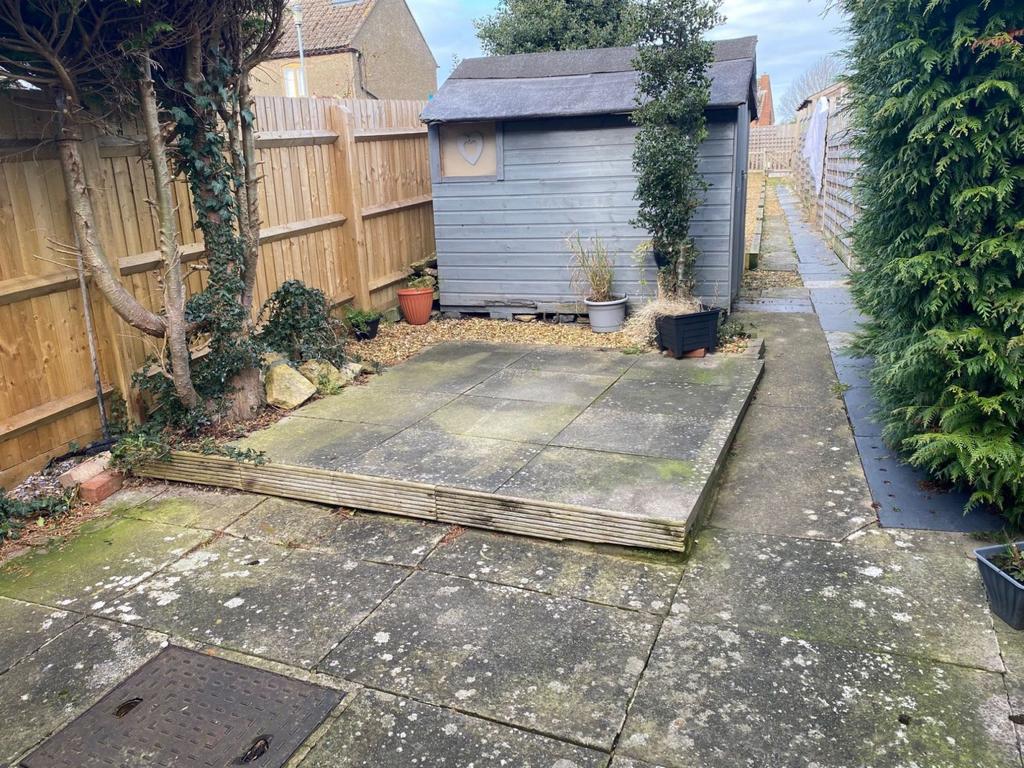 Rear garden