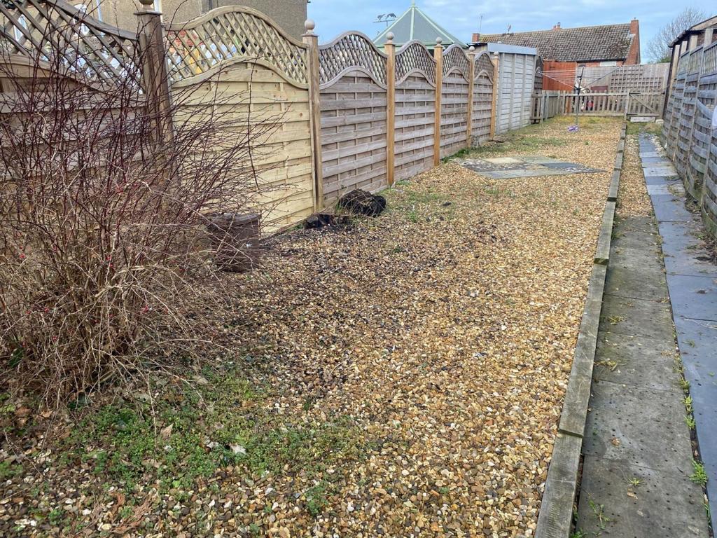 Rear garden