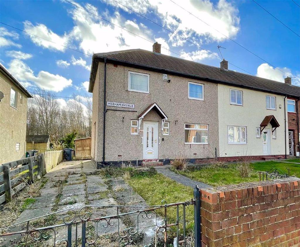 Hexham Avenue, Hebburn 2 bed end of terrace house £98,000