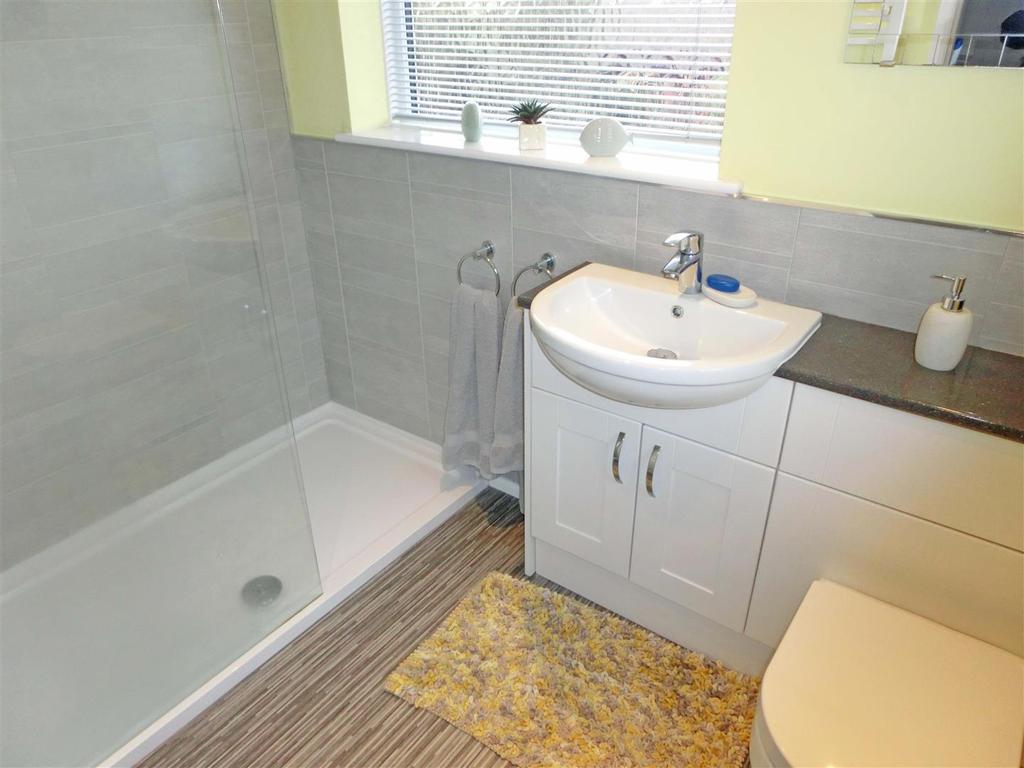 Refitted shower room