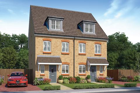 3 bedroom end of terrace house for sale - Plot 150, The Fletcher at Bronze Fields, Crosses Link, Off Marham Parkway,  Marham Park, Bury St Edmunds IP32