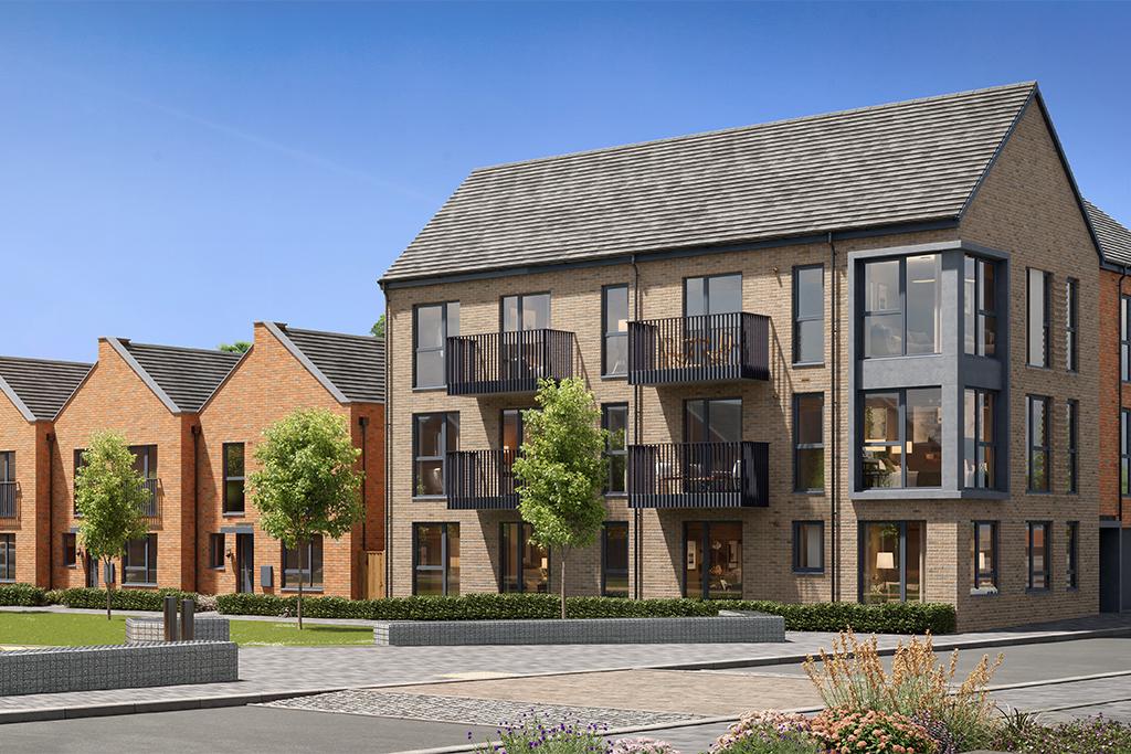 Plot 122, Block 8 - 2 Bed apartments at Waterside, Leicester, Frog ...