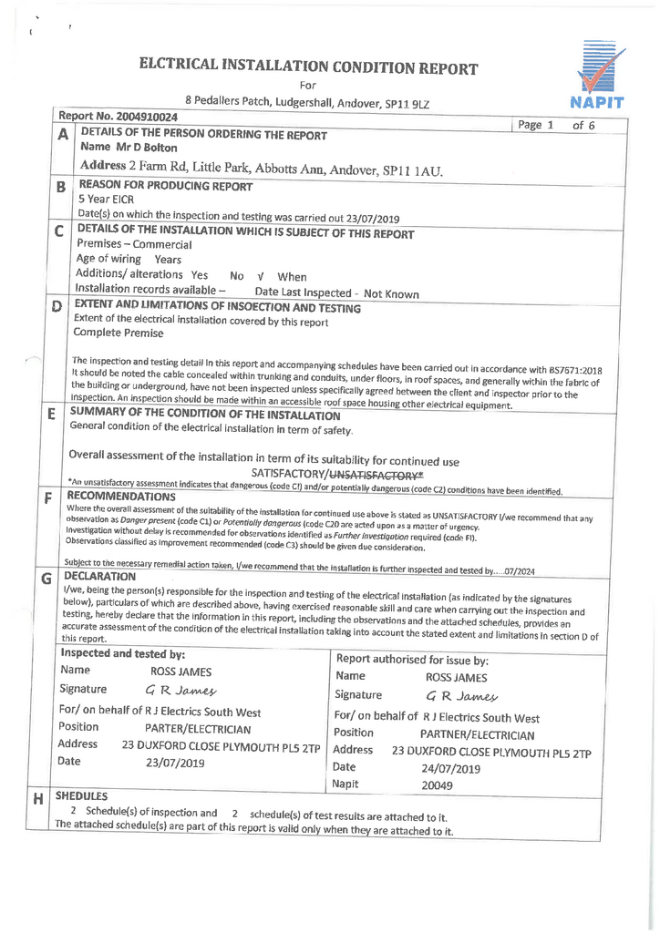 EPC Certificate