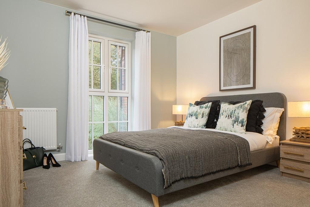 Bedroom in an apartment