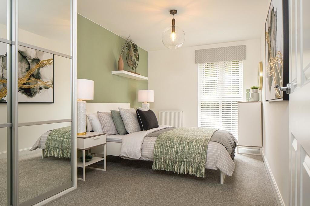 Double bedroom in an apartment