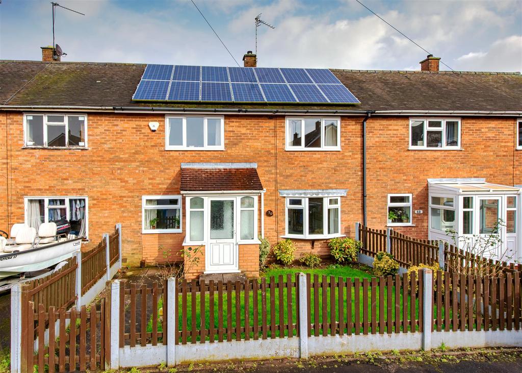70 Oak Road, Brewood 3 bed terraced house £214,950