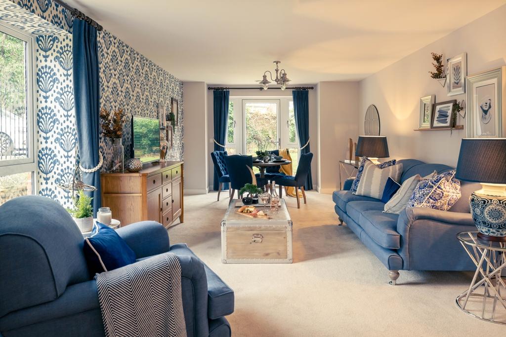 Herriot Gardens, Sunderland - Living Room