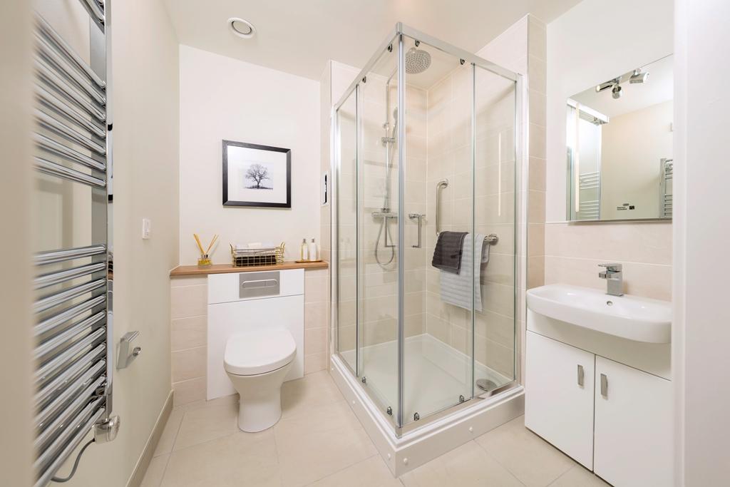 Merchants Gate, Pollokshields - Show Apartment Master Bedroom
