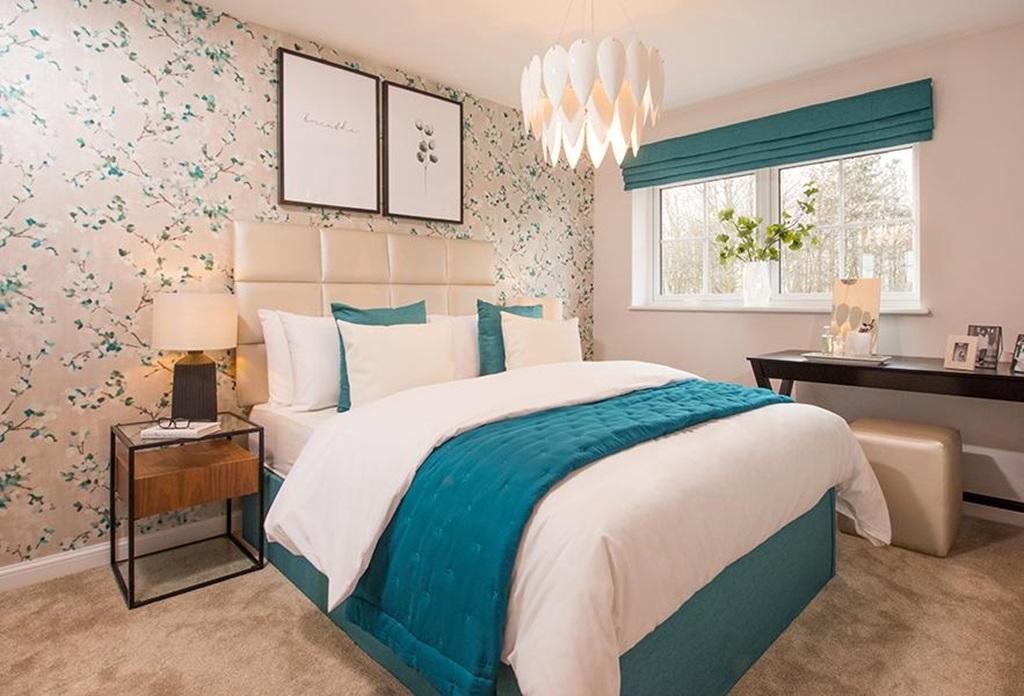 Master bedroom with dressing area and en suite