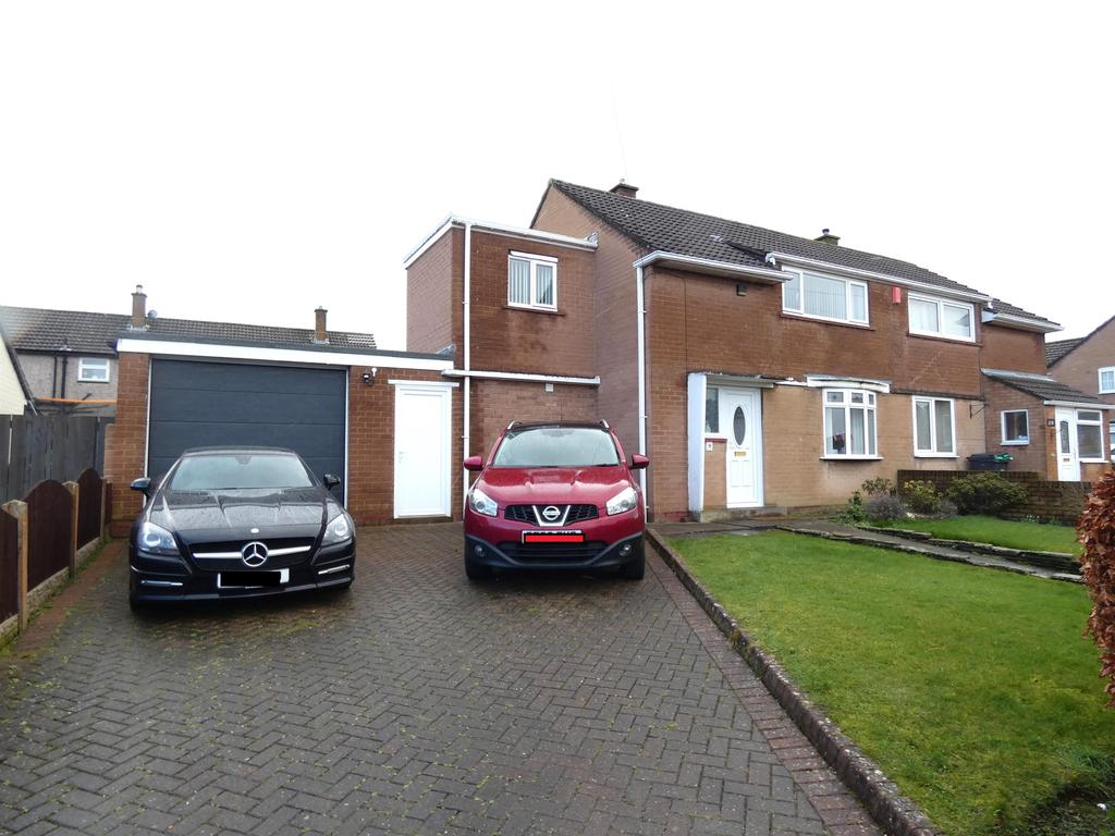 Glendale Rise, Carlisle, CA2 6NJ 3 bed semidetached house £165,000