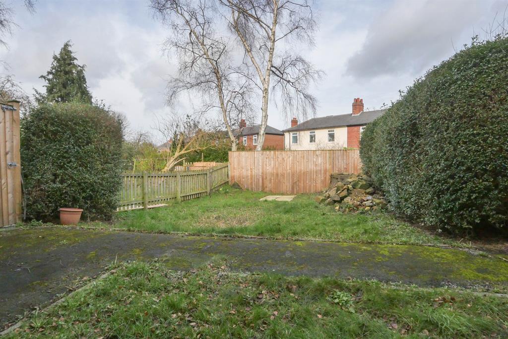 Rear garden