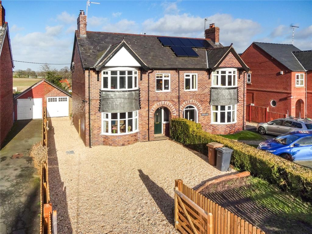 Whittington Road, Gobowen, Oswestry... 3 bed semidetached house £285,000