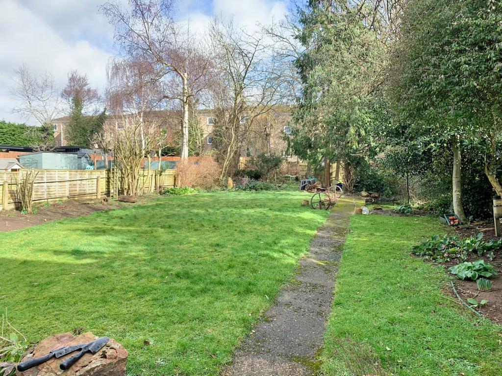 Rear garden