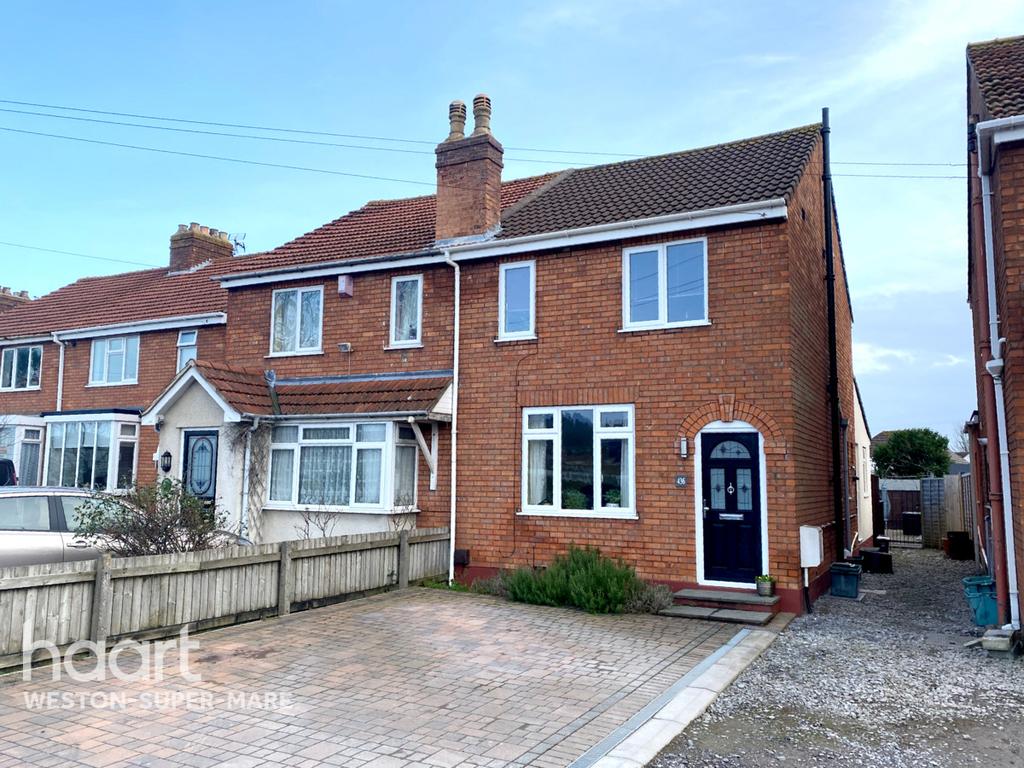 Locking Road, WestonSuperMare 3 bed semidetached house for sale £