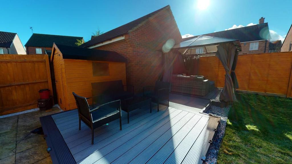Rear garden