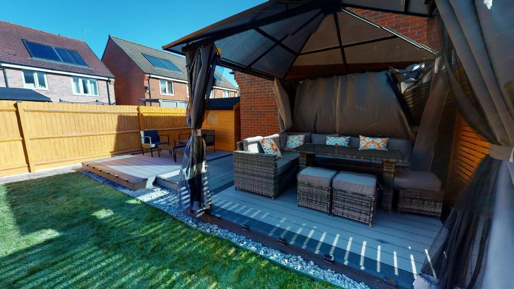 Rear garden