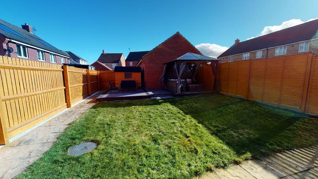 Rear garden