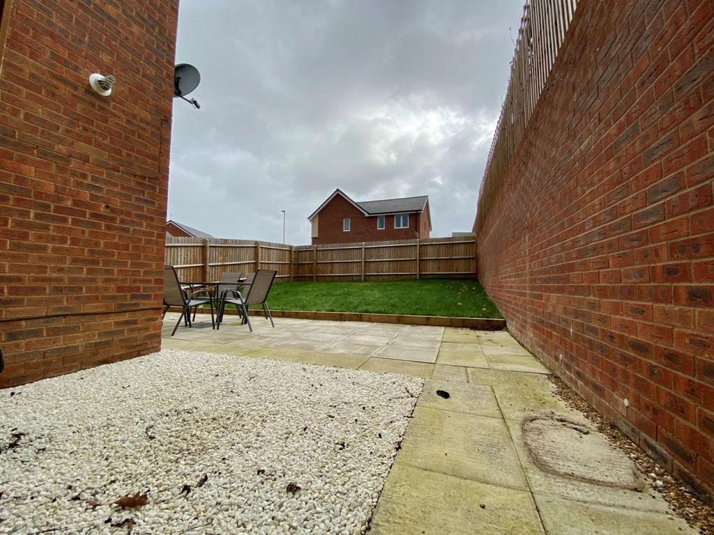 Rear garden