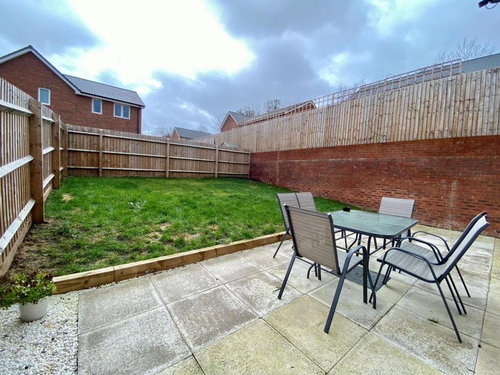Rear garden