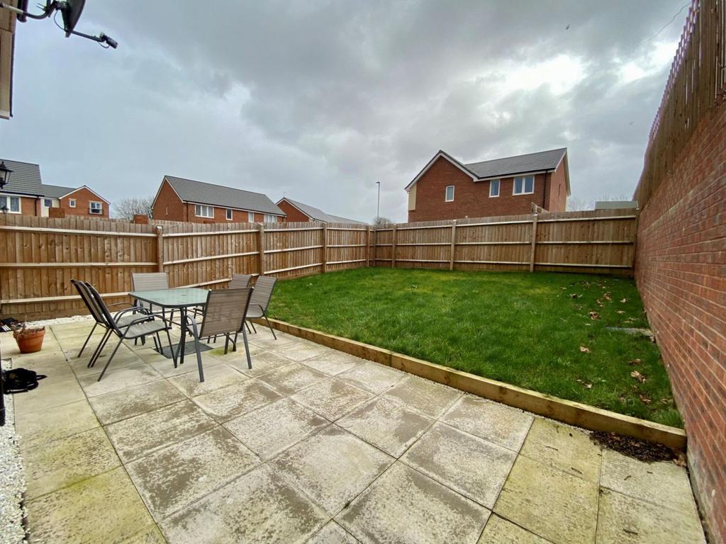 Rear garden