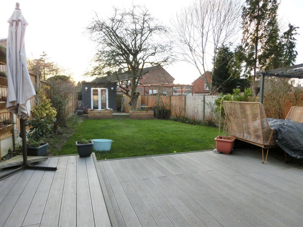 Rear garden
