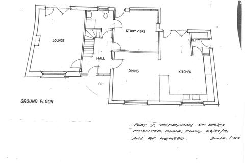 4 bedroom property with land for sale - Building Plot and 3.5 Acres at Cart-tws Bach, Treffynnon, Haverfordwest