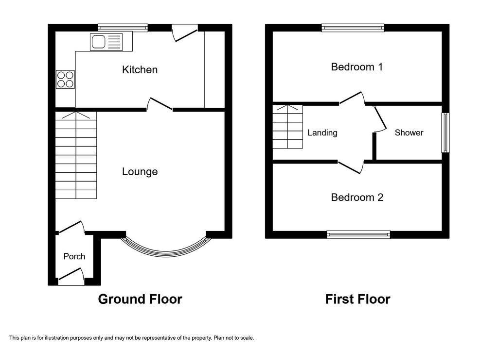 Slaley Close, Wardley, Gateshead... 2 bed semidetached house £139,950