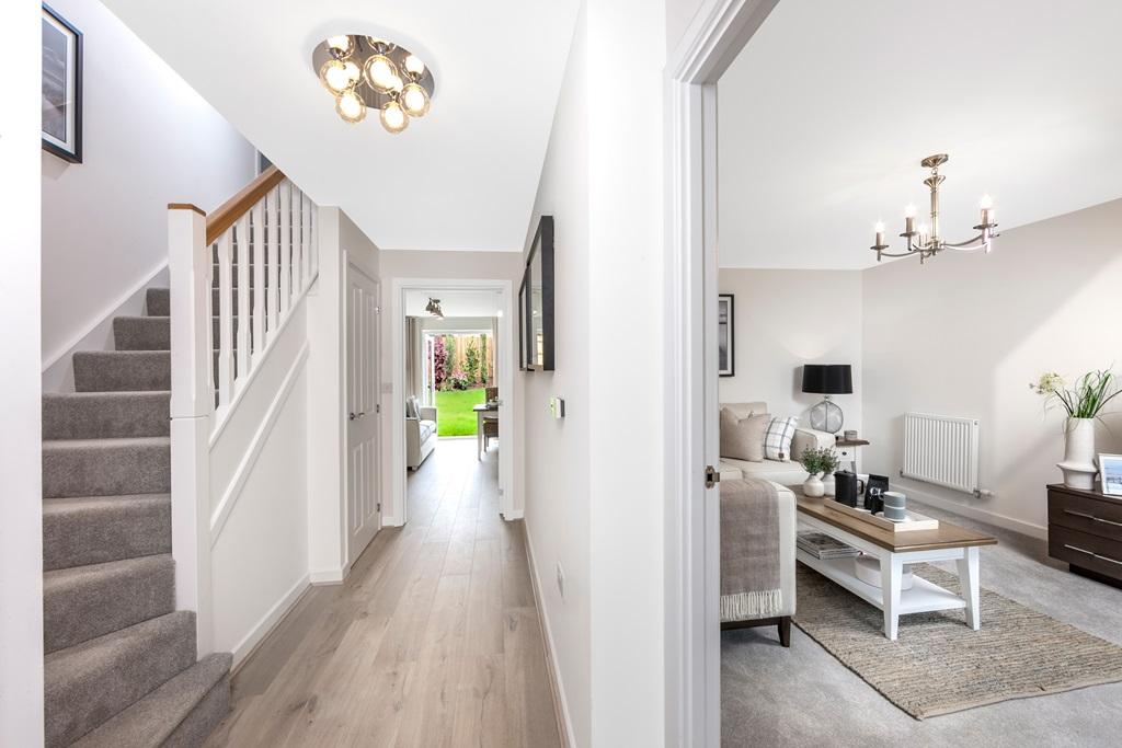 Hurst hallway rosewood