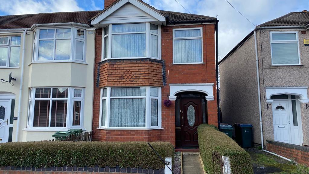 Middlemarch Road, Coventry, CV6 3GQ 2 bed end of terrace house £190,000